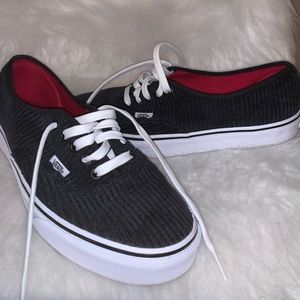 Vans corduroy material